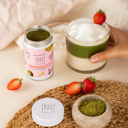 đž Matcha&Co â Matcha Fraise Bio · QualitĂ© cĂ©rĂ©monialđ