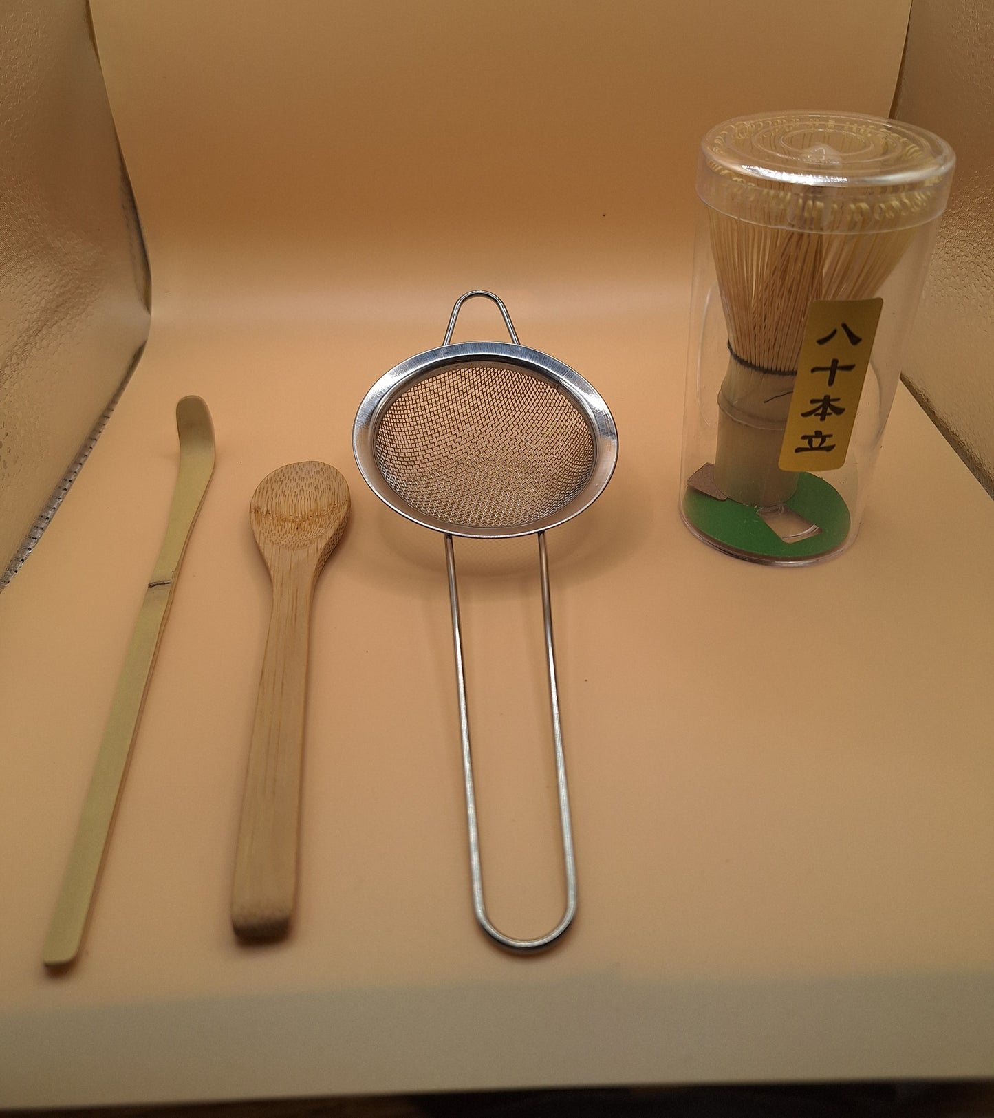 Matcha Tool Set – Natural Harmony (4 pieces)