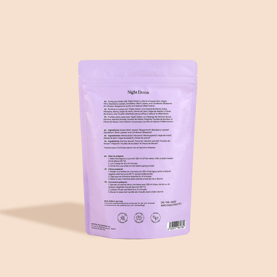 đâš Night Detox â Lâinfusion du soir par Matcha & Co - 100% Bio