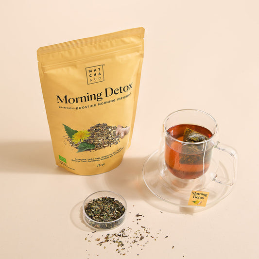 🌞 Morning Detox – Infusion Énergie & Légèreté - Matcha & co