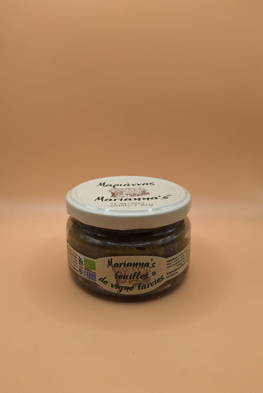– Feuilles de Vigne Farcies au Riz – Marianna’s (Grèce) – 200 g (Dolmadakia)