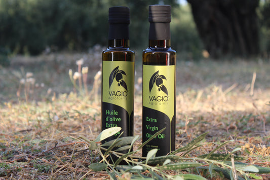 Vagio Agrofarms đ« Huile dâOlive Vierge Extra Classique â VariĂ©tĂ© Chalkidiki â 100 ml âą 250 ml âą 500 ml
