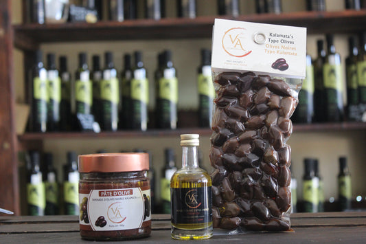 ⚠ΧÏÏ
ÏÎź -Chrysi Set d'olive et d'Huile Vierge Extra MĂ©daillĂ© Ă offrir