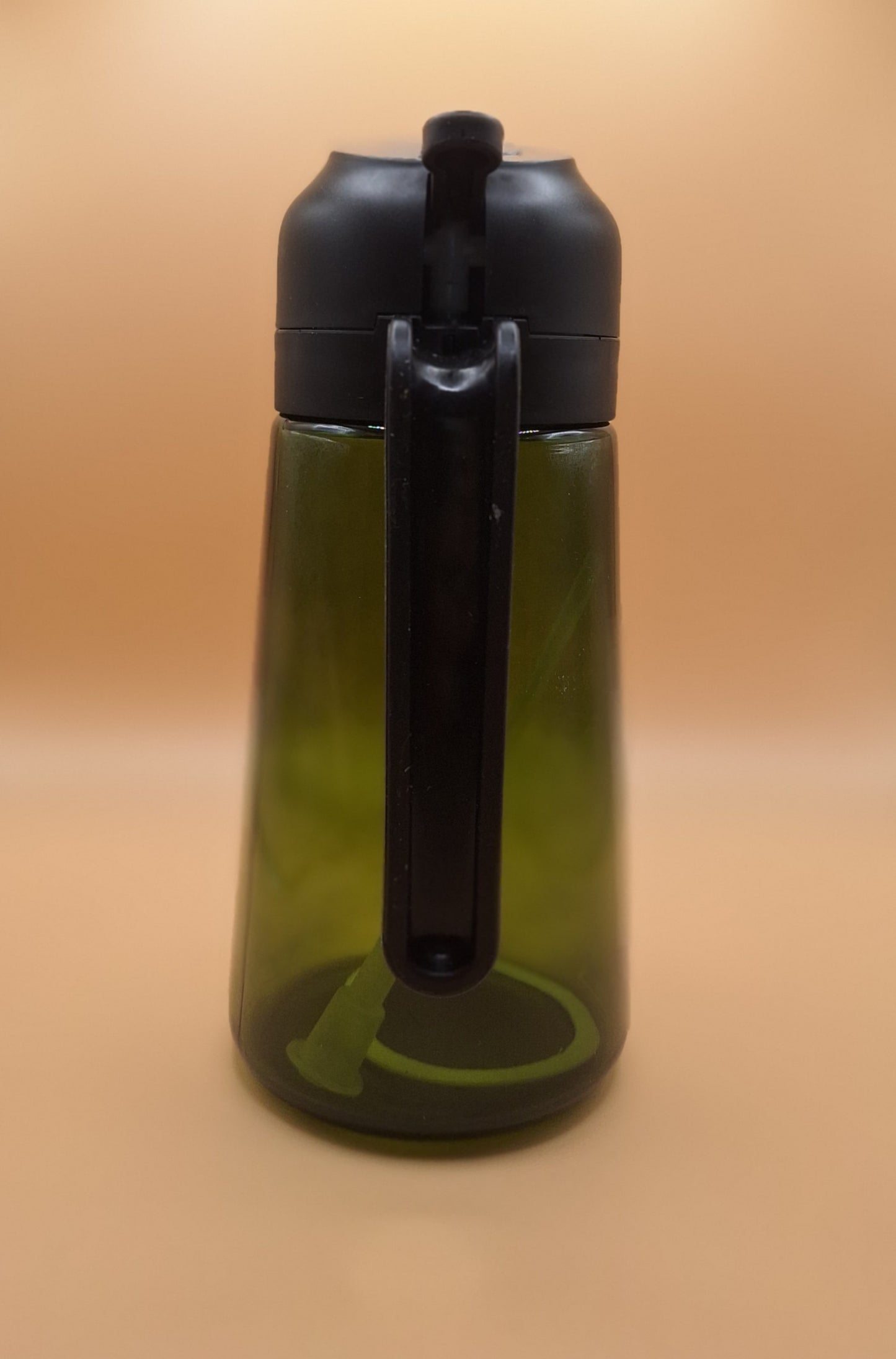 🌿 2-in-1 Olive Oil Bottle – Spray & Glass Pourer