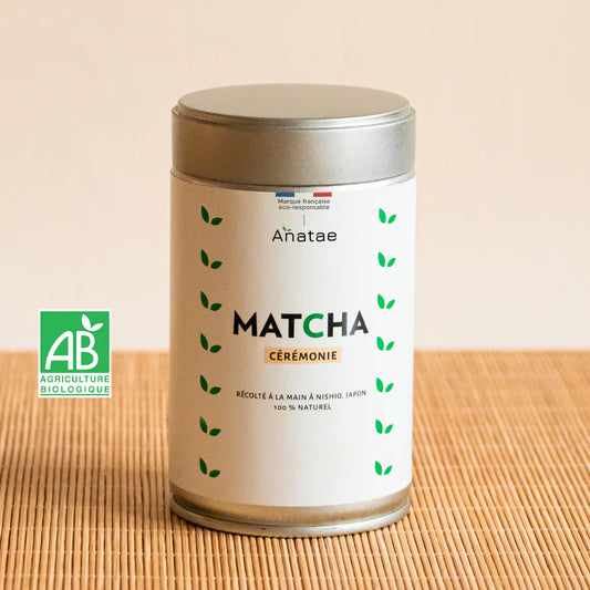 🌱✨ Thé Matcha Cérémonie Bio – Anatae | Origine Nishio (Aichi, Japon) 🏆 Élu Meilleur Produit Bio 2022