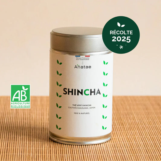 🍃 Thé Shincha 100% BIO – Première Récolte 2025 🌸Anatae