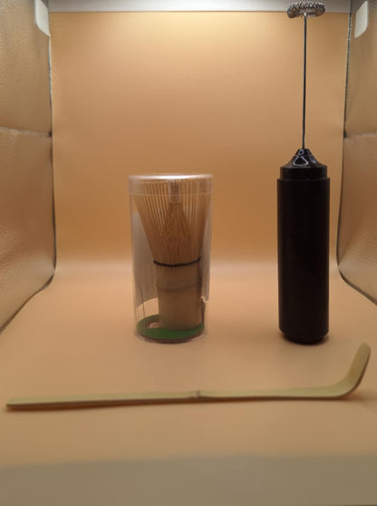 🍃 Set de Matcha 3 pièces – Équilibre entre Tradition & Praticité Moderne