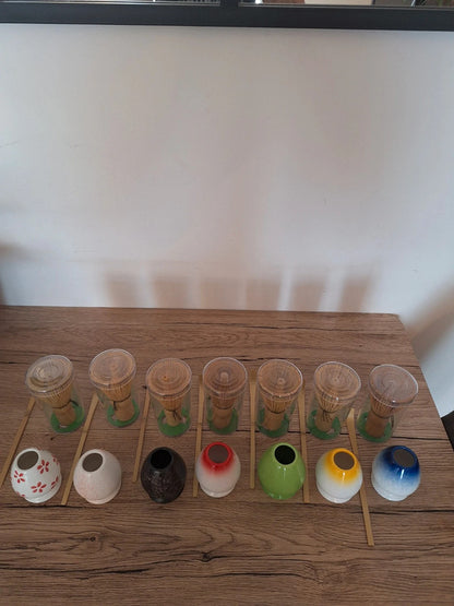 🍵Ensemble Matcha 3 pièces – Art du Thé matcha - Raffinement 🌿 couleur au choix