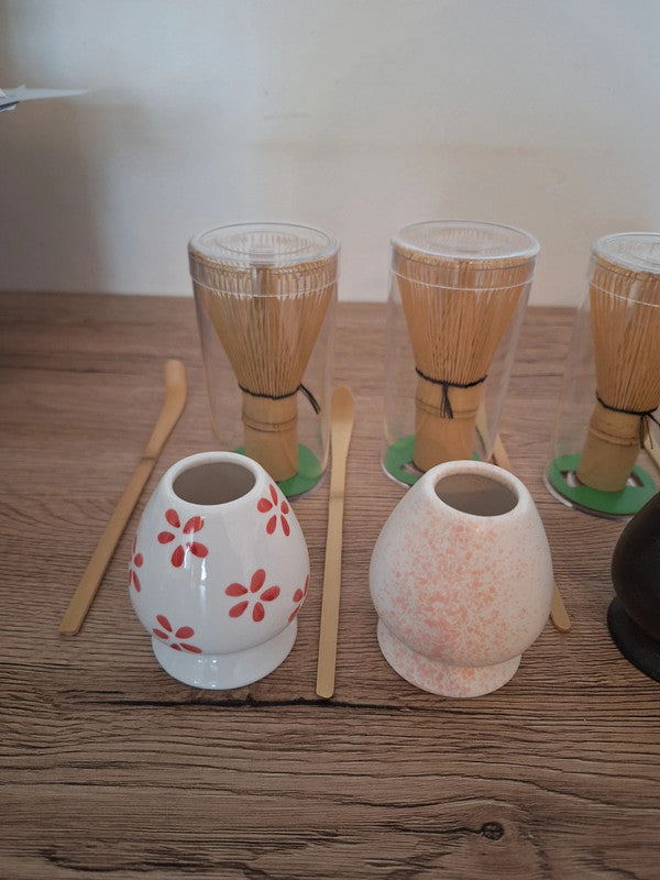🍵Ensemble Matcha 3 pièces – Art du Thé matcha - Raffinement 🌿 couleur au choix