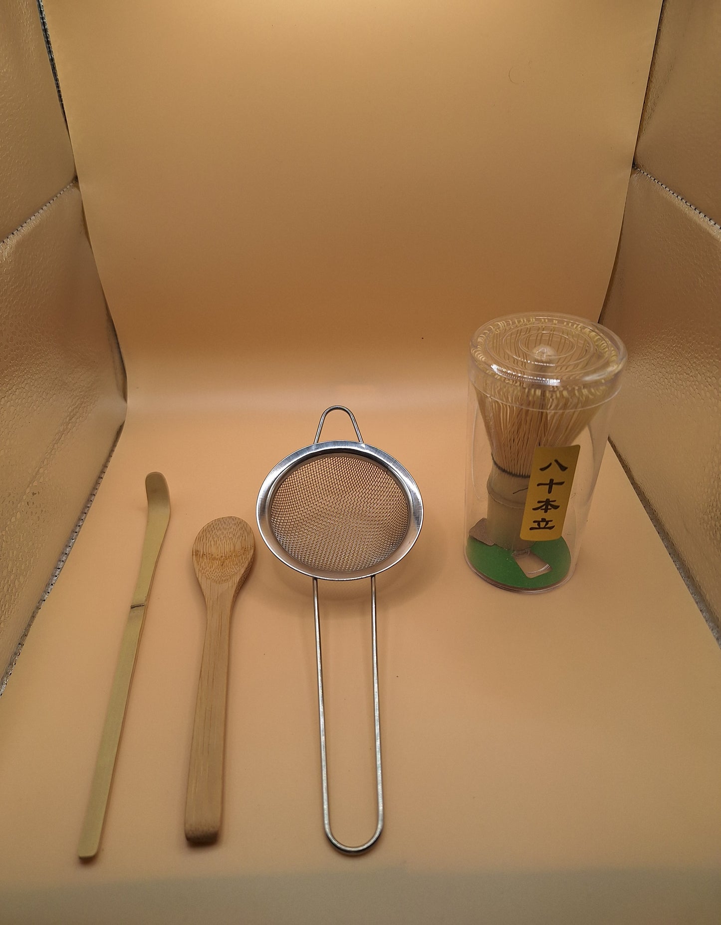 Matcha Tool Set – Natural Harmony (4 pieces)