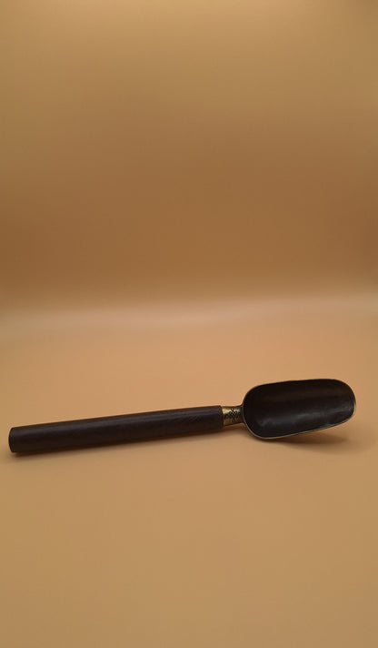 🌿 Zen Tea Spoon - Black Sandalwood - Elegance for Kung Fu Ceremonies