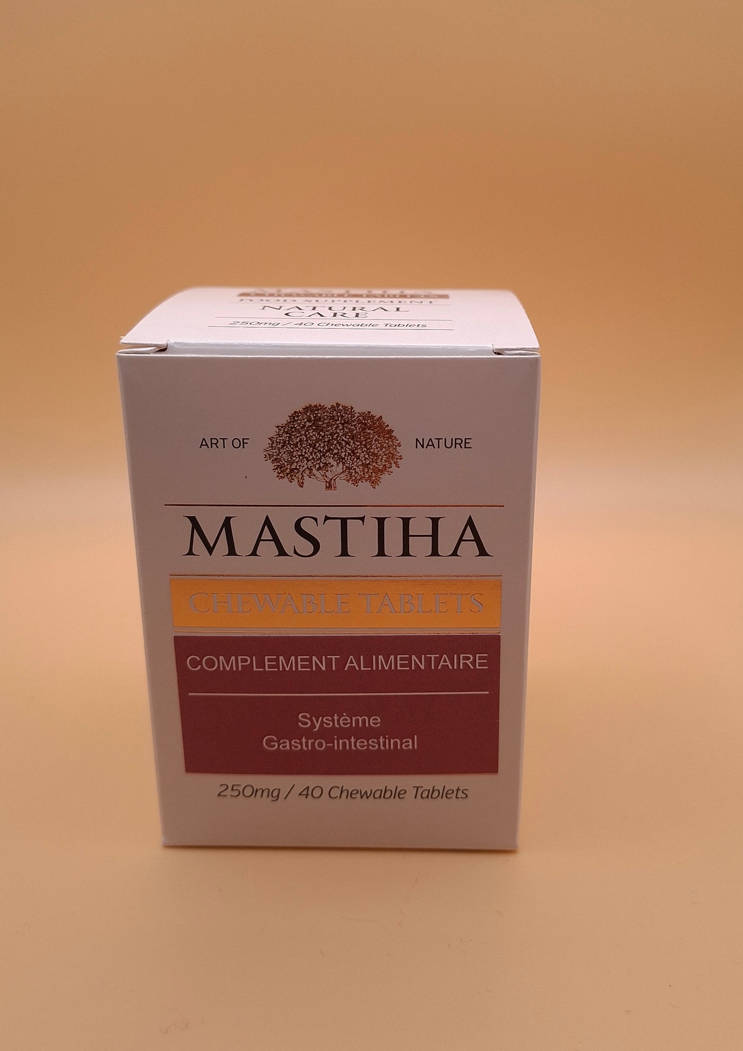 Pastilles à croquer au mastic de Chios — Confort digestif | Boîte de 40 🍃