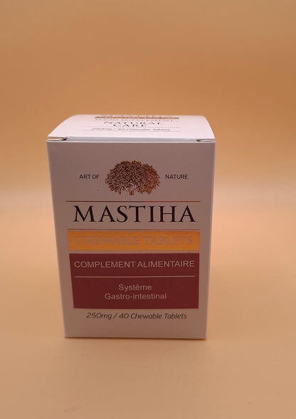 Pastilles à croquer au mastic de Chios — Confort digestif | Boîte de 40 🍃