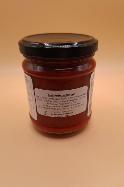 Tartinade de betterave grecque artisanale 200g ❤️🌿