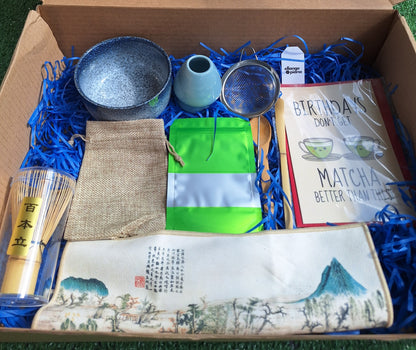 Matcha Gift Box – Rituel japonais à offrir (Anniversaire ou Love Edition au choix 💌🎂)