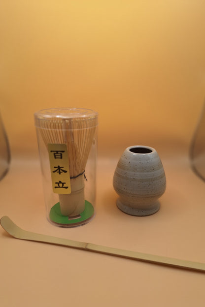 🍵 3-piece Matcha Set – Vanilla color