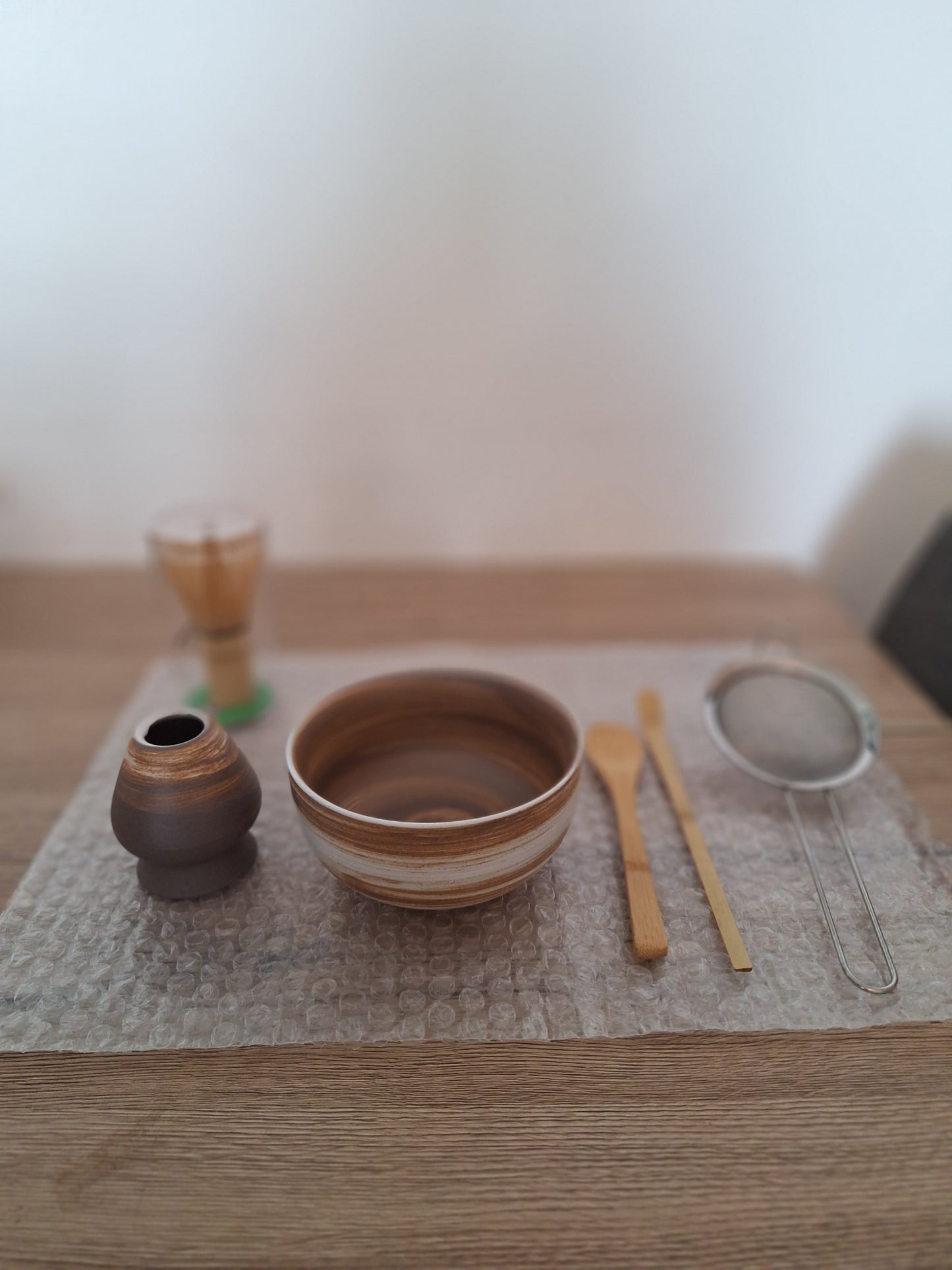 Tsukikasa (月笠) — Voile de Lune, Coffret Cérémonial Matcha