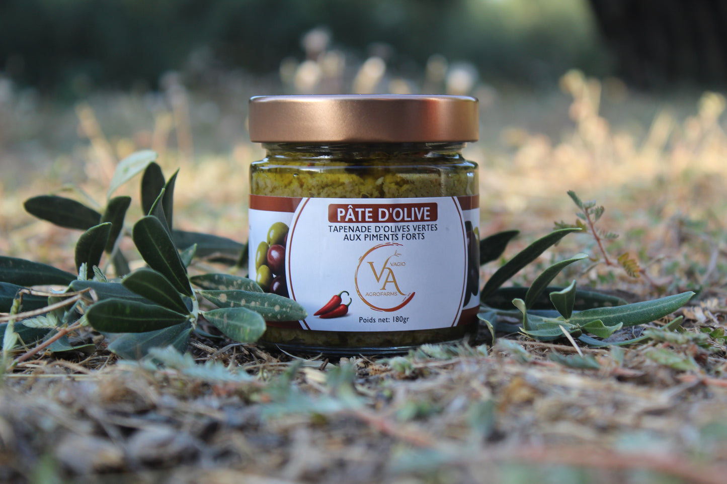 Vagio Agrofarms 🫙 Tapenades Grecques d’Olives – 5 Saveurs Artisanales de Halkidiki et Kalamata - 1 Terroir d'exception