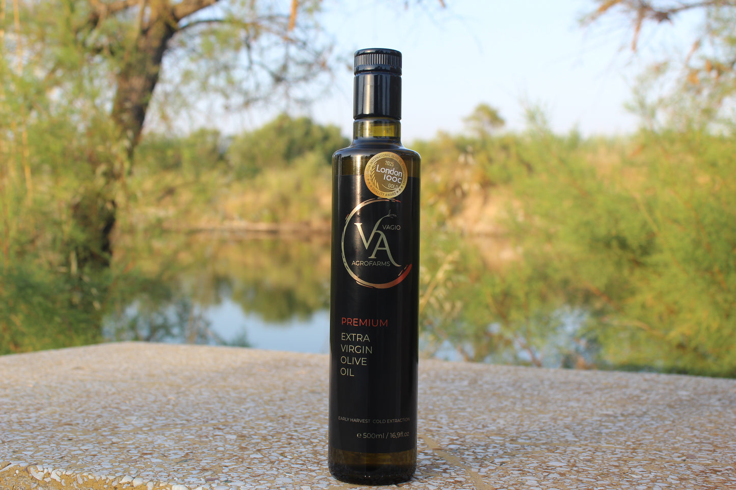 🏅 Premium Extra Virgin Olive Oil – Halkidiki Variety • 50 ml • 500 ml -