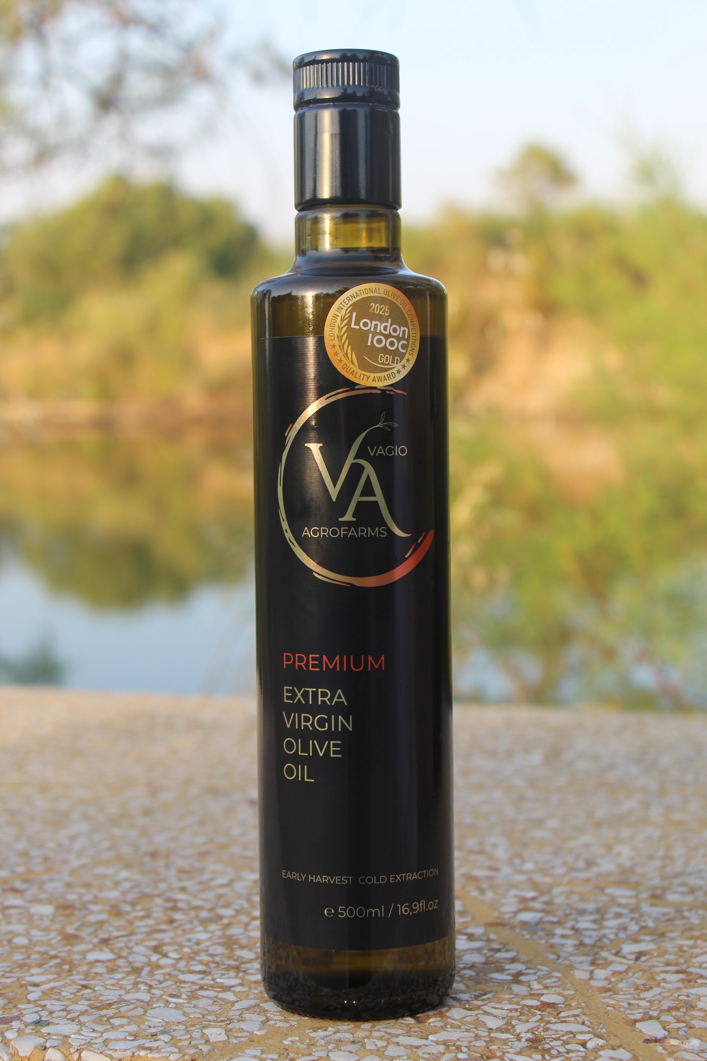 🏅 Premium Extra Virgin Olive Oil – Halkidiki Variety • 50 ml • 500 ml -