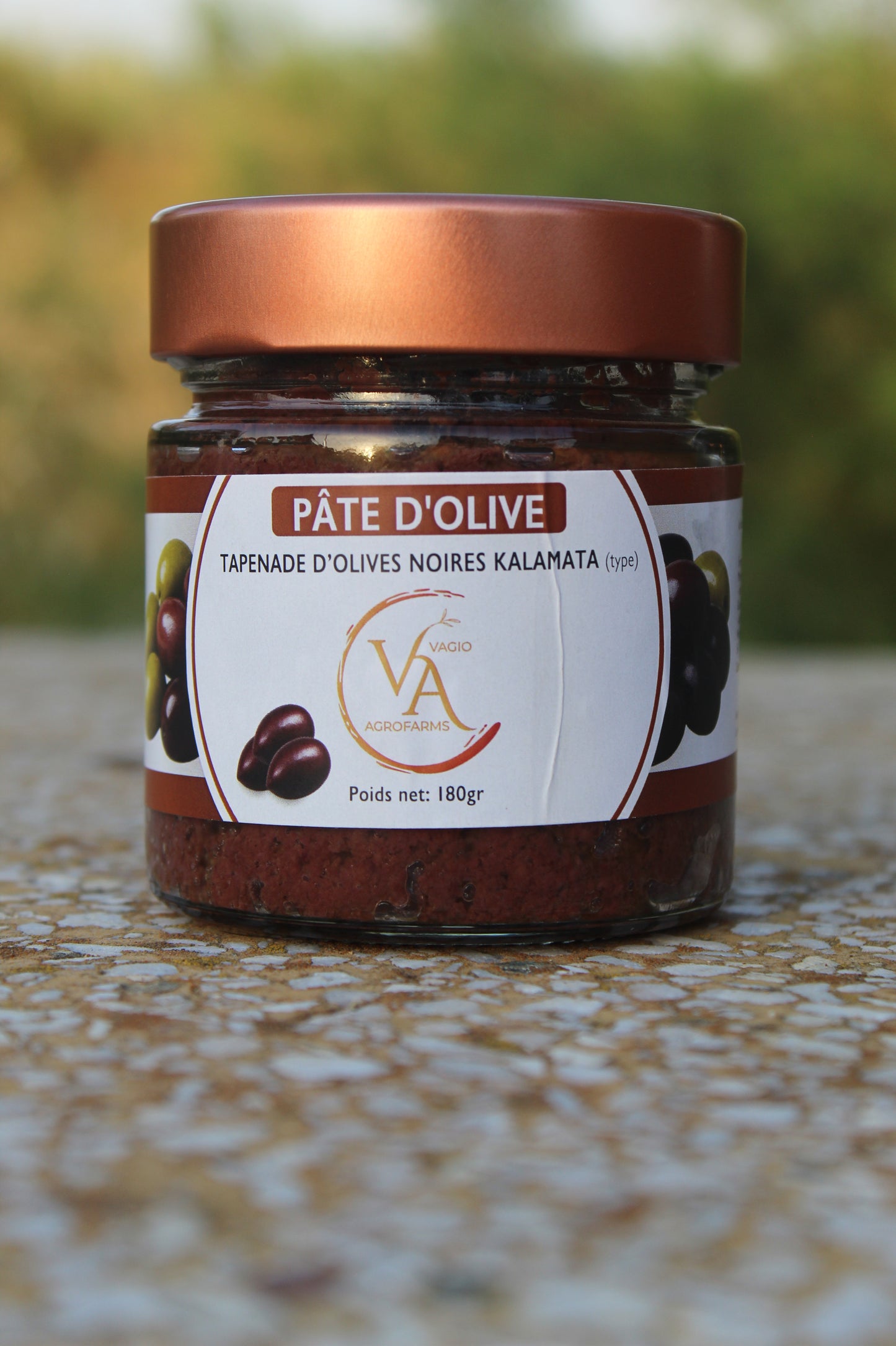 Vagio Agrofarms 🫙 Tapenades Grecques d’Olives – 5 Saveurs Artisanales de Halkidiki et Kalamata - 1 Terroir d'exception