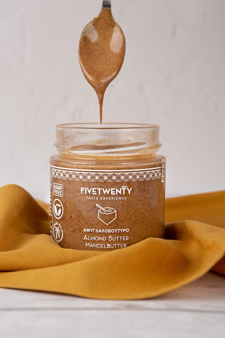 🥄 Pâte à tartiner 100 % amandes grecques – sans sucre ajouté – 250 g