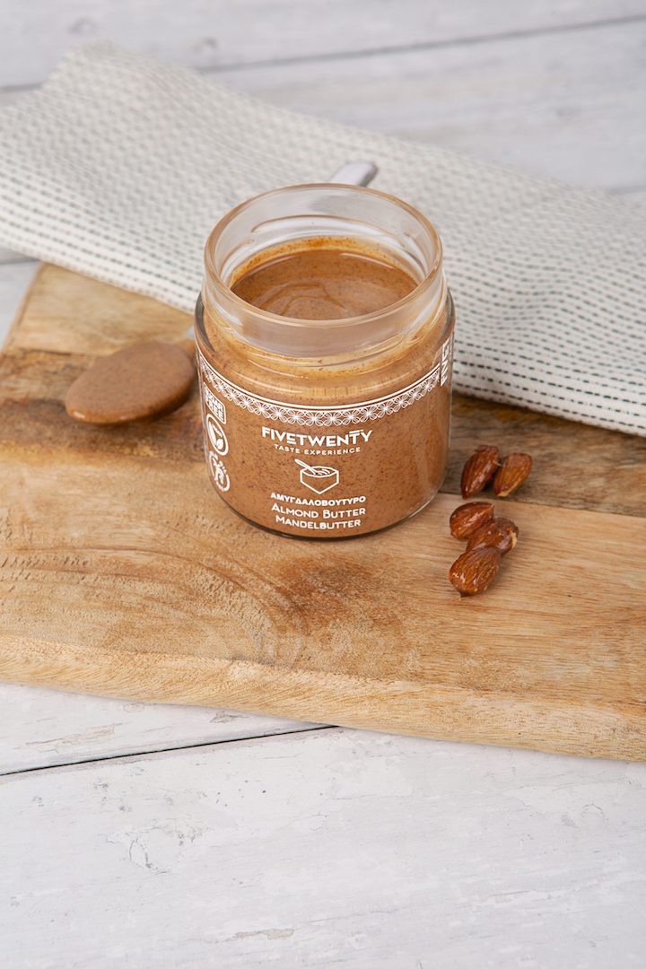 🥄 Pâte à tartiner 100 % amandes grecques – sans sucre ajouté – 250 g