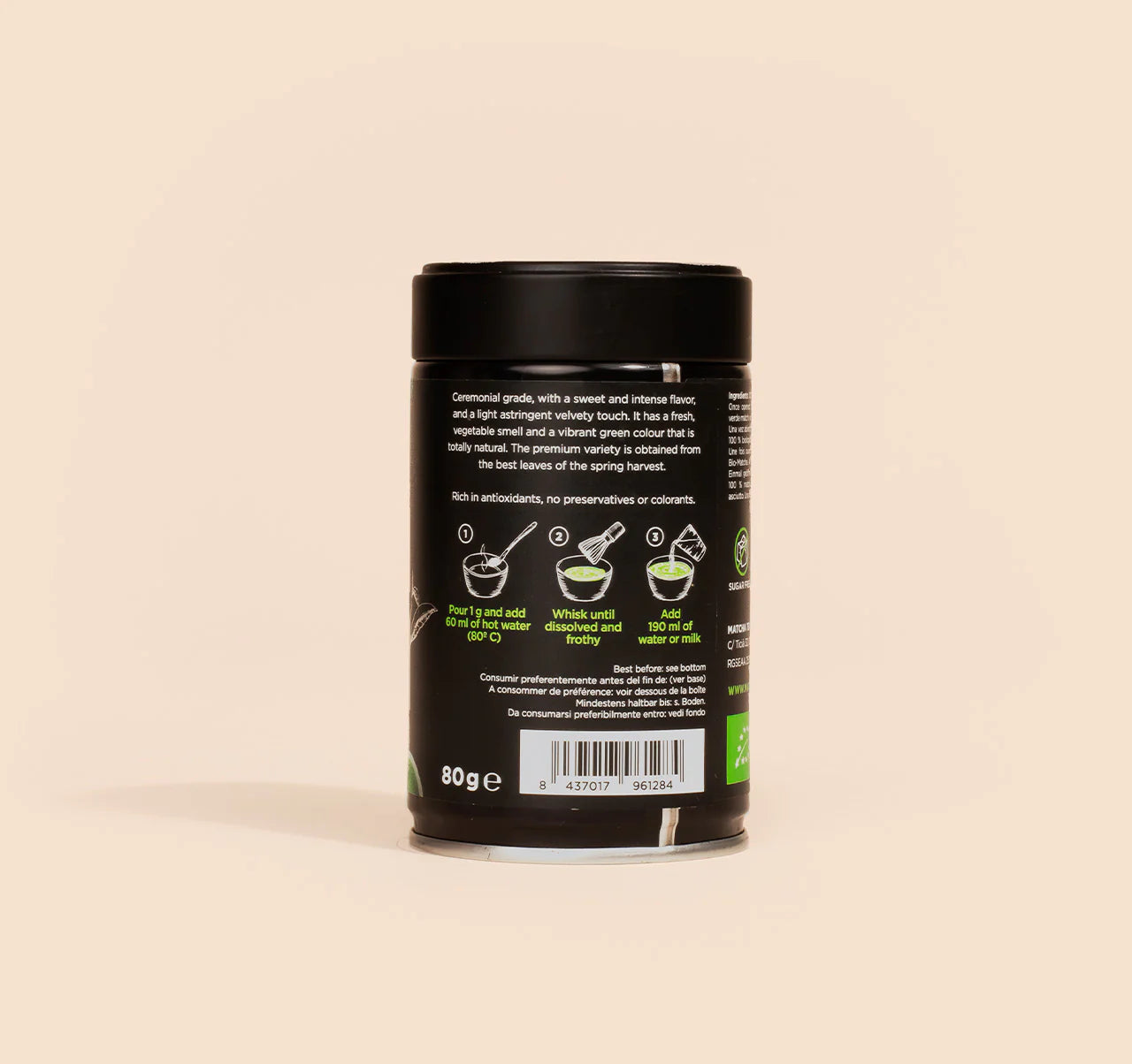🌱 Thé Matcha Cérémonial Premium – Poudre de Thé Vert 100% Biologique – Matcha & Co