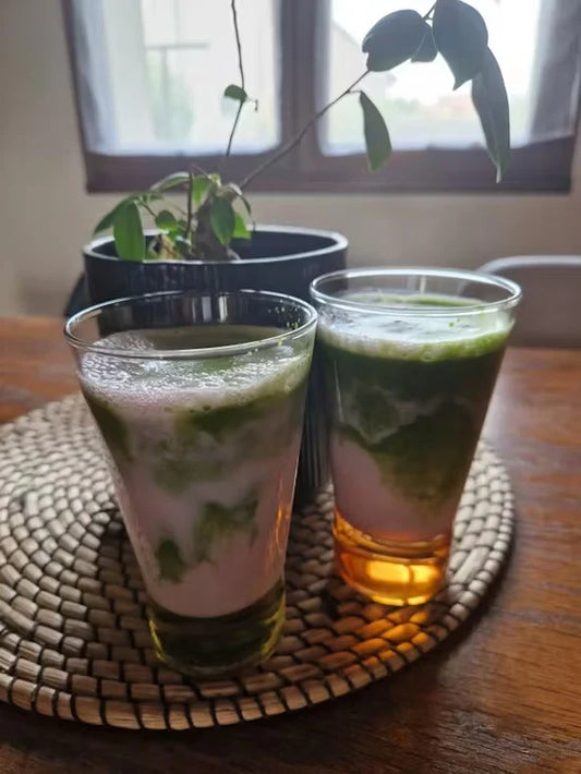 🍵✨ Barista Matcha Bio Premium – Grand Format 200 g | Spécial Latte | Kumiko Matcha