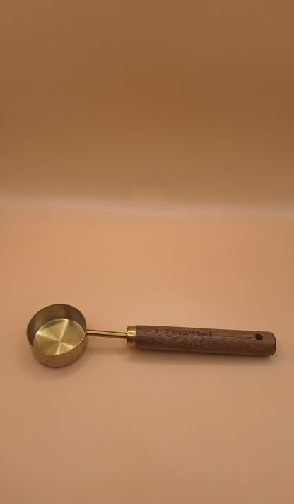 🥄✨ Cuillère de Précision – Bois & Élégance (Pour café , thé, matcha, graines ou poudres)