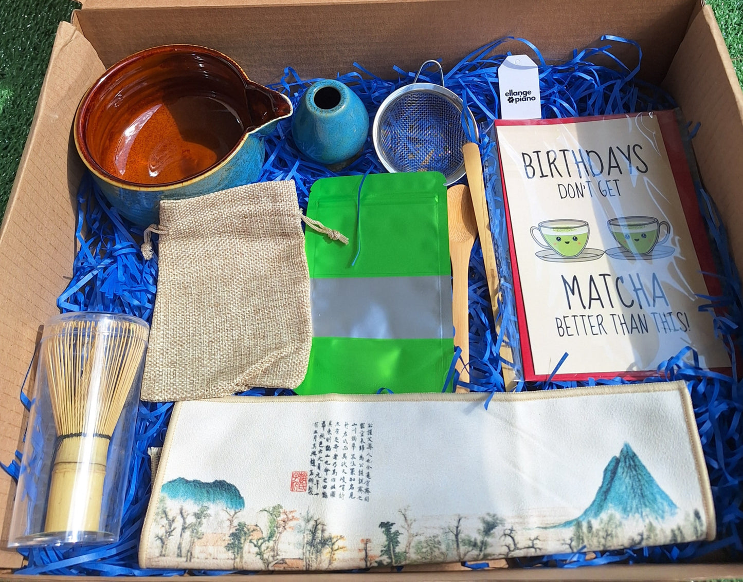 Matcha Gift Box – Rituel japonais à offrir (Anniversaire ou Love Edition au choix 💌🎂)