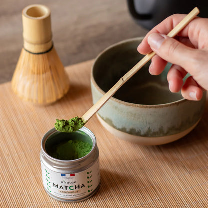 🍃✨ Chashaku Traditionnel – Cuillère en Bambou pour Matcha -  Anatae ✨🍃
