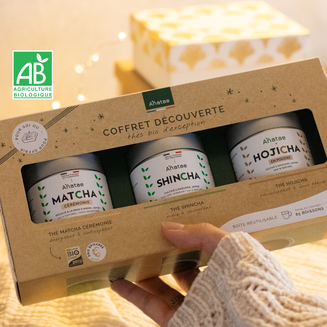 🌿🎁 Coffret Découverte – Thés Bio du Japon 🎁🌿 Anatae