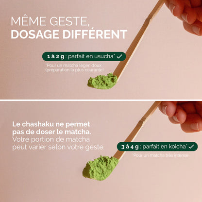 🍃✨ Chashaku Traditionnel – Cuillère en Bambou pour Matcha -  Anatae ✨🍃