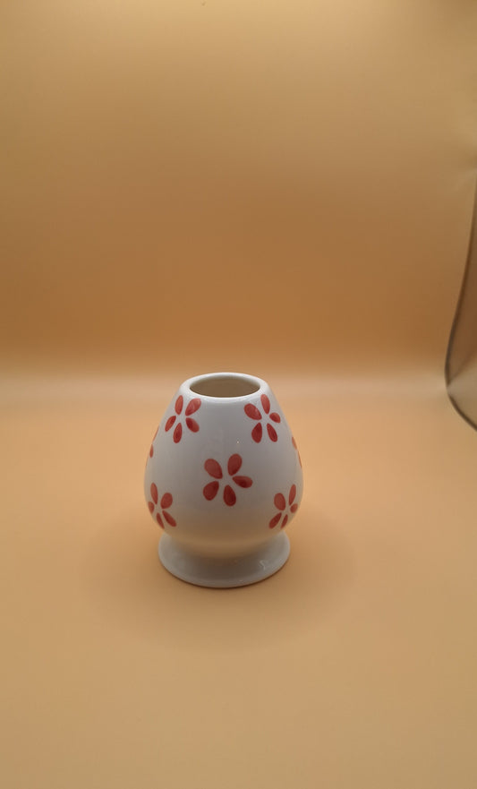 🌸 Cherry Blossom Matcha Whisk Holder - Ceramic
