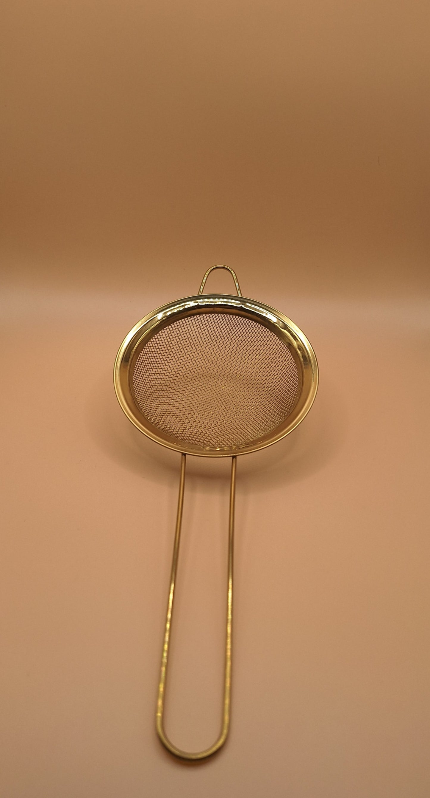 ✨ Tamis à Matcha – Acier Inox Doré