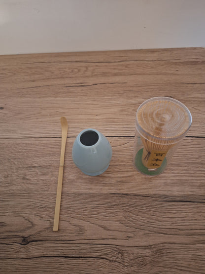 🍵Ensemble Matcha 3 pièces – Art du Thé matcha - Raffinement 🌿 couleur au choix
