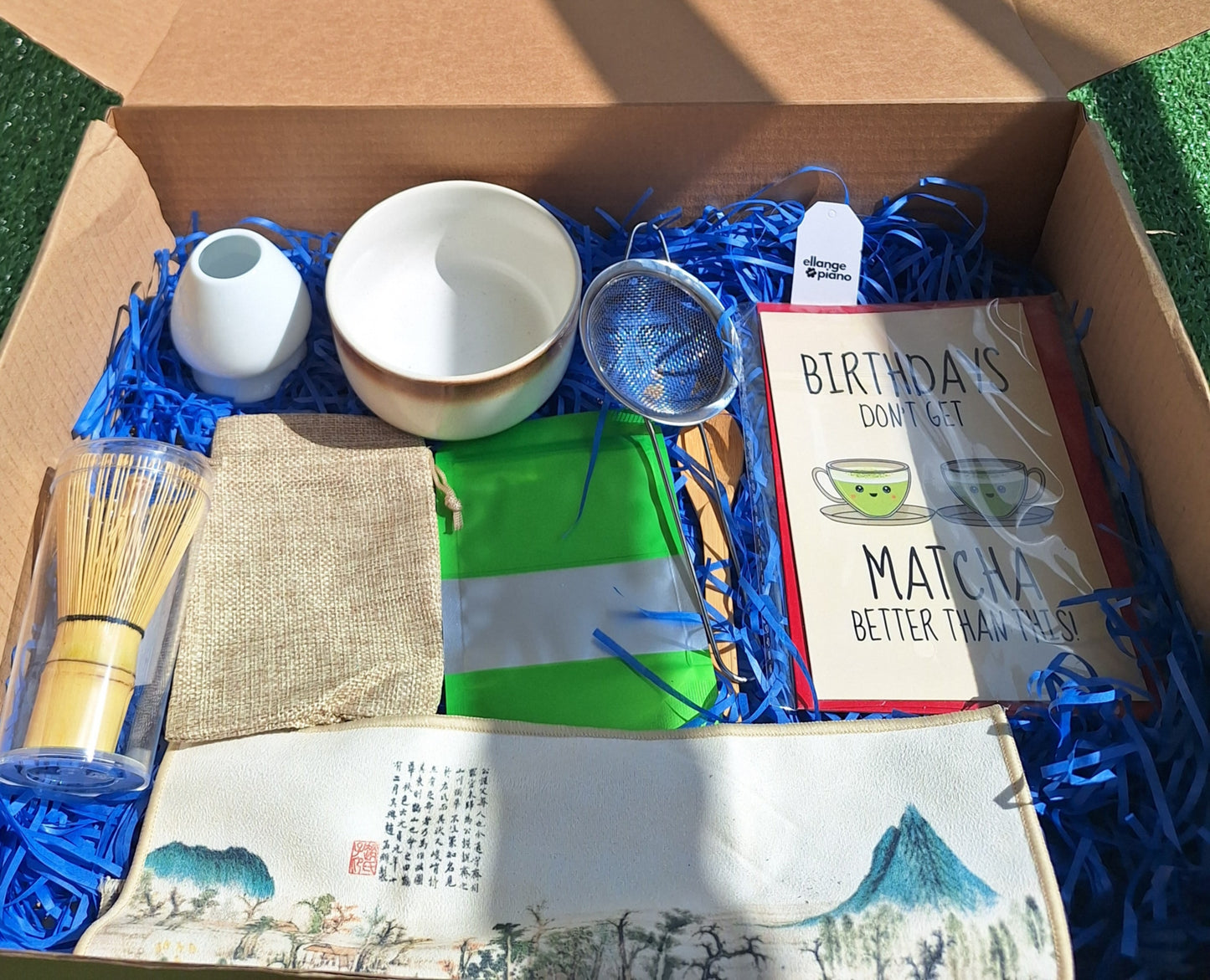 Matcha Gift Box – Rituel japonais à offrir (Anniversaire ou Love Edition au choix 💌🎂)