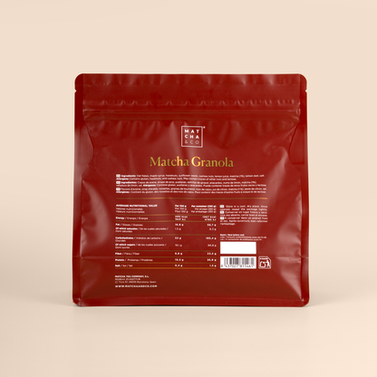 Granola Matcha – 350 g - Vegan 🌱 Matcha & Co