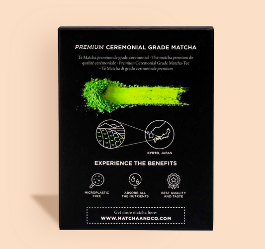🍵 Matcha Cérémonial Premium To Go – 18 dosettes nomades | Matcha & Co - 100% Bio