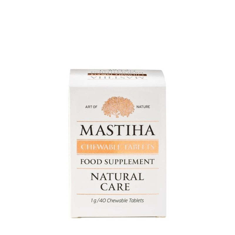 Pastilles à croquer au mastic de Chios — Confort digestif | Boîte de 40 🍃