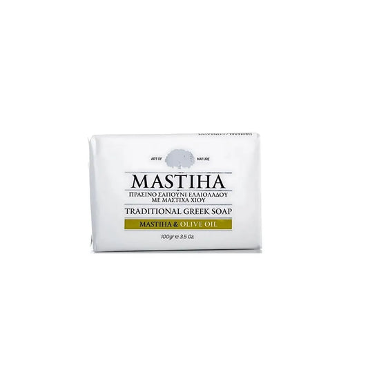 🧼 Savon grecque Artisanal Mastiha & Huile d’Olive – Île de Chios • 100g