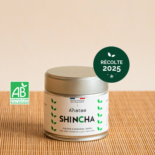 🍃 Thé Shincha 100% BIO  – Première Récolte 2025 🌸Anatae
